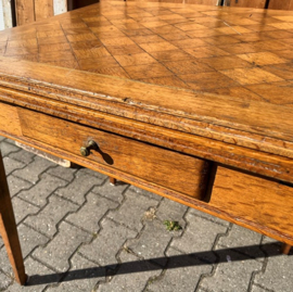 Eettafel met la 1930 origineel uitschuif VERKOCHT