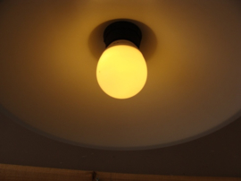 Hanglamp gang metaal origineel industrie lamp wit