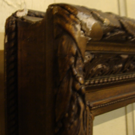 Lijst kader antiek decoratie goud brons 1850