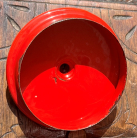 Pot bus emaille thee rood origineel