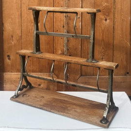Rolhouder hout origineel papier VERKOCHT