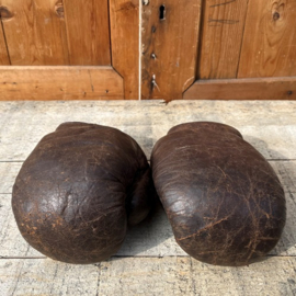 Bokshandschoenen leer Engeland origineel