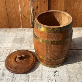 Tabakspot Schimmelpenninck hout pot Tabak