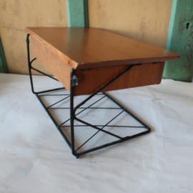 Wandschap rek vintage mid century VERKOCHT