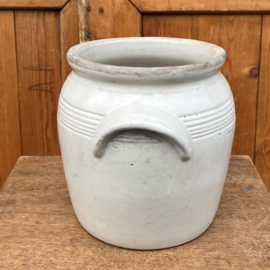 Grespot pot origineel grijs Frankrijk VERKOCHT