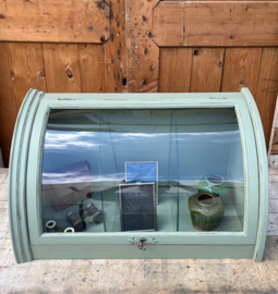 Vitrine kastje sier hoek pronk Engeland groen