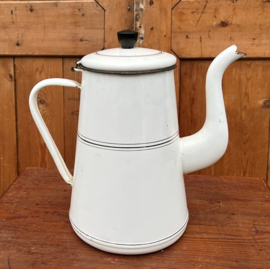 Koffiekan koffie pot emaille Ø 18 cm VERKOCHT