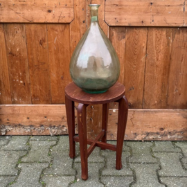 Kruk bijzettafel melk krukje hout origineel