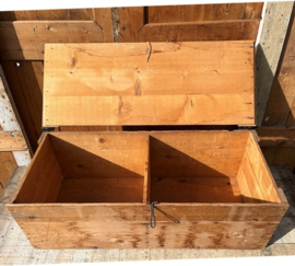 Houten kist eierkist origineel 78,5 x 31,5 x 27