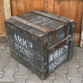 Kist Ark's beschuit origineel 52 x 60,5 x 52,5