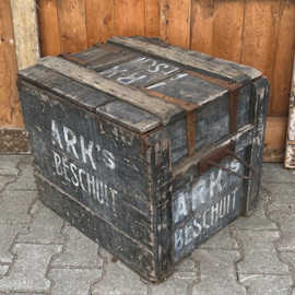 Kist Ark's beschuit origineel groot VERKOCHT