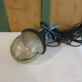 Hanglamp lamp industrie origineel kunststof kap