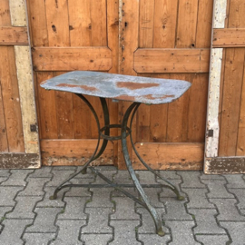 Tuintafel bistrotafel 70 x 40 metaal VERKOCHT