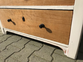 Commode ladekast wit 100,5 cm VERKOCHT