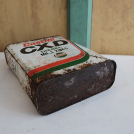 Olie blik olie drum Castrol motor oil barn found