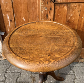 Wijntafel bijzettafel haltafel hout Ø 45 cm
