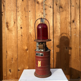 Sein lamp Neostop Haarlem metaal rood