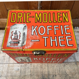 Winkelblik Drie Molen koffie thee VERKOCHT
