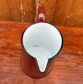 Waterkan 2L schenkkan kan emaille VERKOCHT