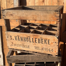 Flessenkrat hout flessenkist België 12 fles
