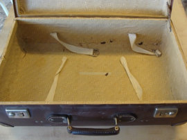 Koffer donker bruin 68 x 38 origineel