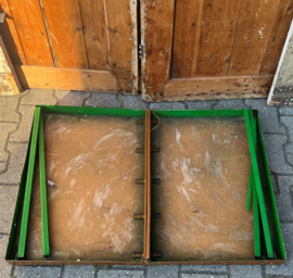 Camping tafel origineel Frankrijk VERKOCHT