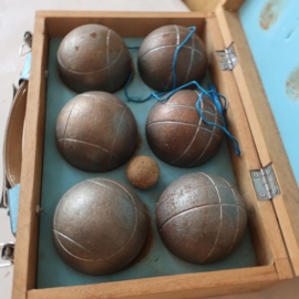 Petanque ballen jeu de boules 2x3 VERKOCHT