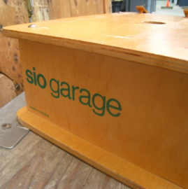 SIO garage speelgoed hout VERKOCHT