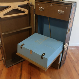 Reisgarderobe reiskoffer steamtrunk VERKOCHT