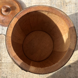 Tabakspot Schimmelpenninck hout pot Tabak