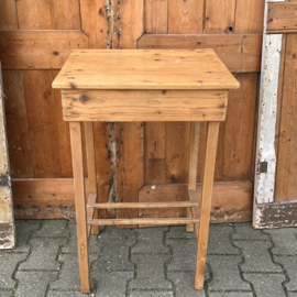 Bijzet tafel bloem planten grenen hout 75,5 cm