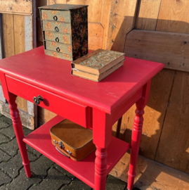 Kaptafel sidetable toilet bad tafel VERKOCHT