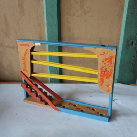 Homas jodelbaan knikkerbaan hout VERKOCHT