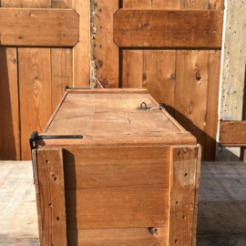 Houten kist eierkist origineel 78,5 x 31,5 x 27