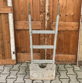 Steekwagen hout antiek Frankrijk bagage kar