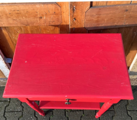 Kaptafel sidetable toilet bad tafel VERKOCHT