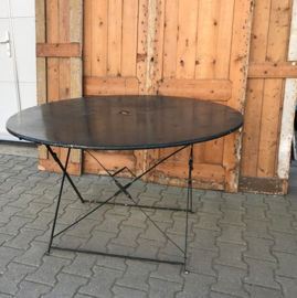 Tuinset Frankrijk 4 stoel tafel metaal VERKOCHT