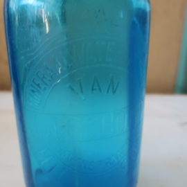 Spuitwaterfles blauw Hilversum sodafles