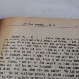 Oud boek circa 1900 rug van leer origineel