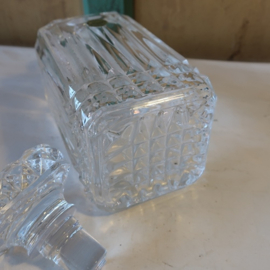 Karaf whisky fles met stop kristal VERKOCHT