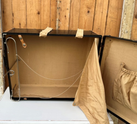 Reisgarderobe reiskoffer steamtrunk VERKOCHT