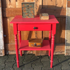 Kaptafel sidetable toilet bad tafel VERKOCHT