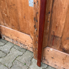 Peddel 125 cm roeispaan spaan hout decoratie