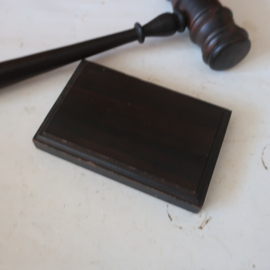 Hamer voorzitter voorzittershamer VERKOCHT