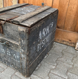 Kist Ark's beschuit origineel groot VERKOCHT