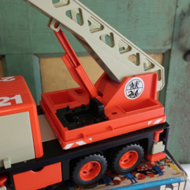 Playmobil brandweer wagen in doos vintage