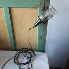 Looplamp kooilamp industrie origineel zwart