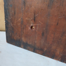 Letterbak origineel hout antiek la 82 cm