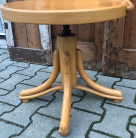 Buro stoel Captain chair hout VERKOCHT