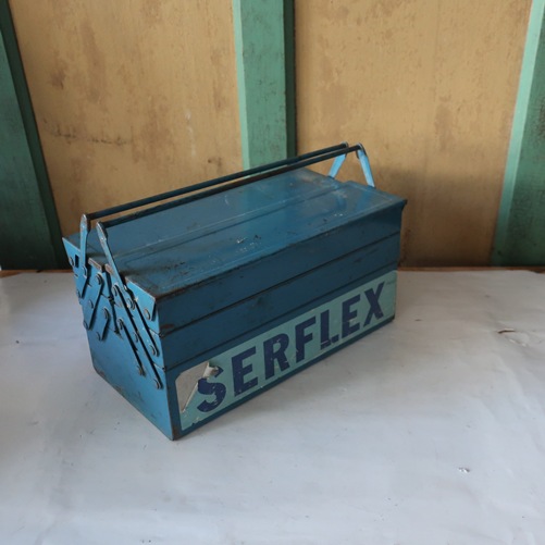 Kist Serflex metaal gereedschap VERKOCHT